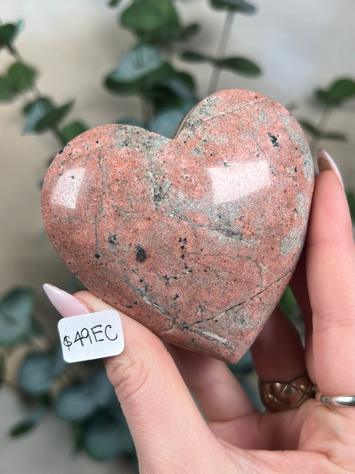 Thulite Hearts, Canadian (large, 4 options)